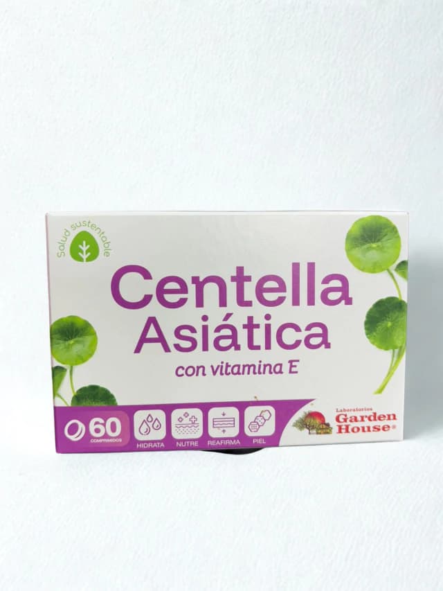 Centella asiática + VIT E x60 Garden House